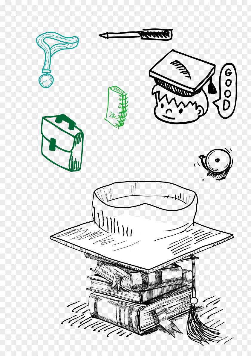 Books Hole Simple Pen Download Clip Art PNG