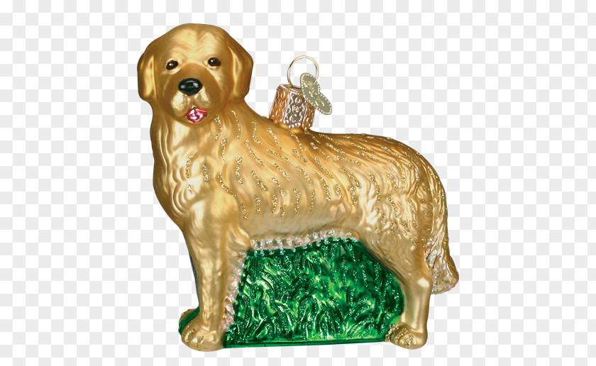 Golden Retriever German Shepherd Shorthaired Pointer Santa Claus Christmas Ornament PNG