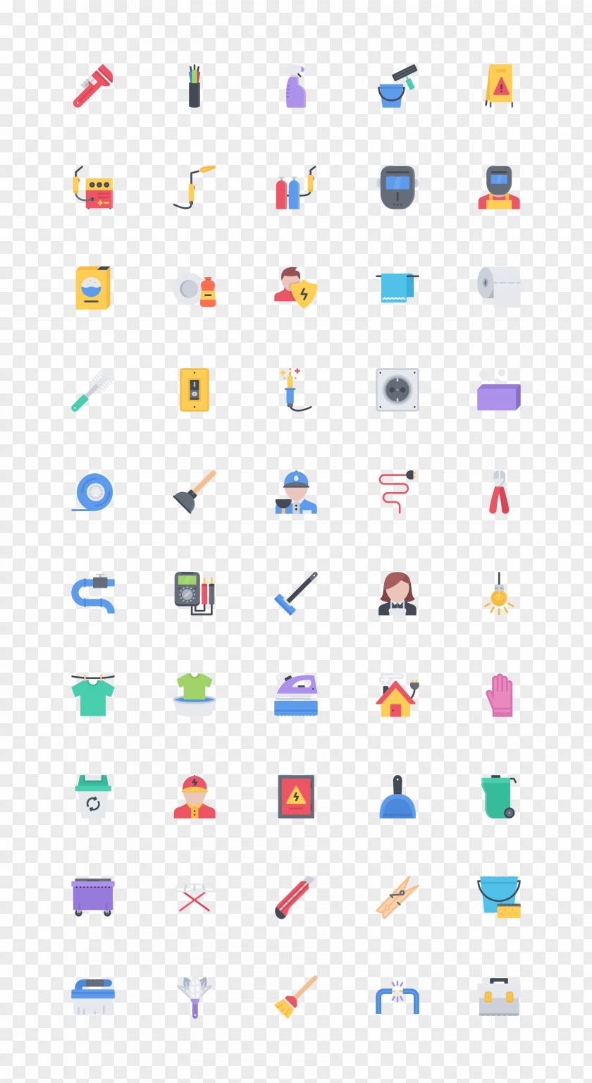 Housekeeping Icon Design Vector Graphics PNG