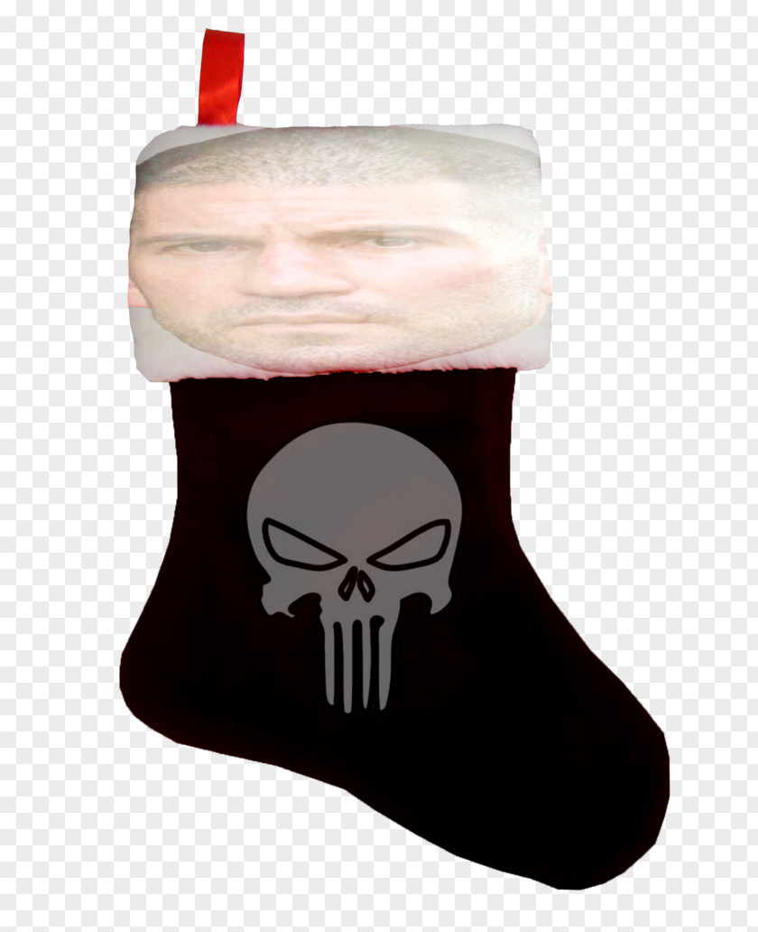 Punisher Art Christmas Stockings Day Ornament PNG