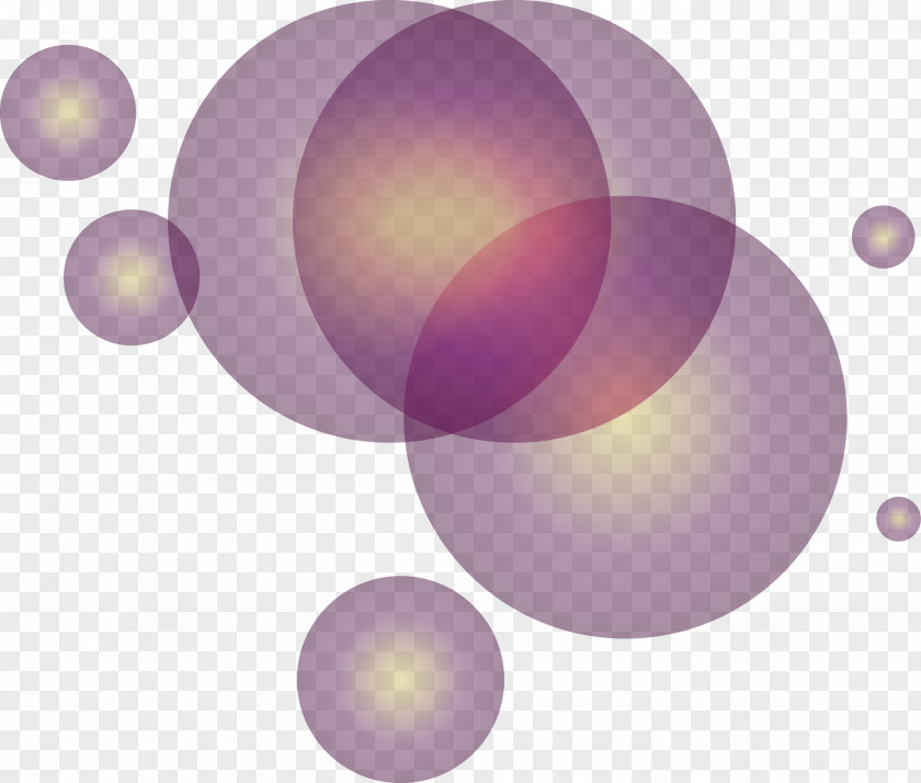 Purple Gentle Glow PNG