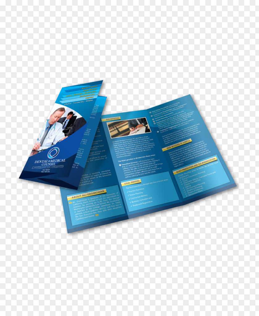 Trifold Brochures Graphic Design Brief Print PNG