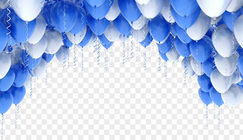White Blue Balloons Flying Balloon Stock Photography Stock.xchng Birthday PNG