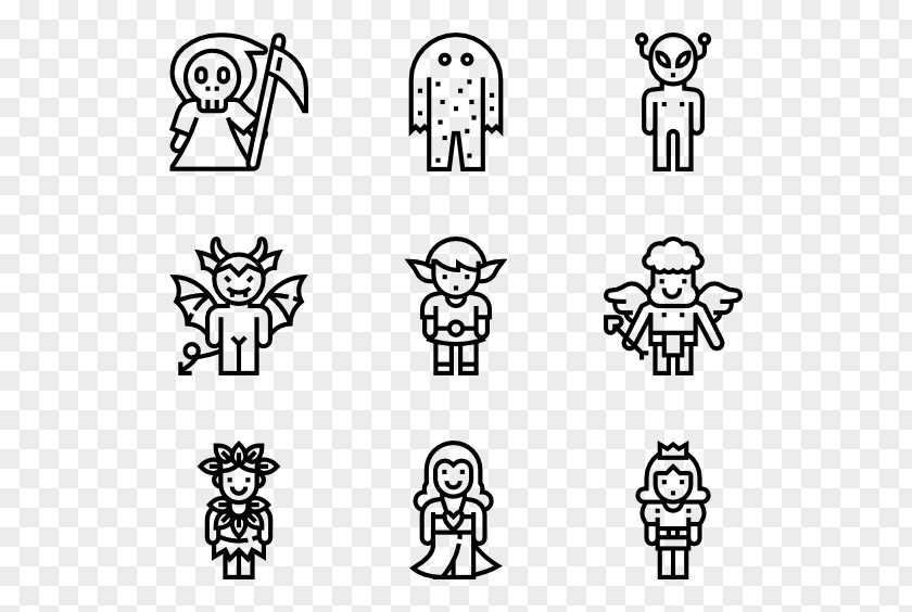 Fantasy Character Clip Art PNG