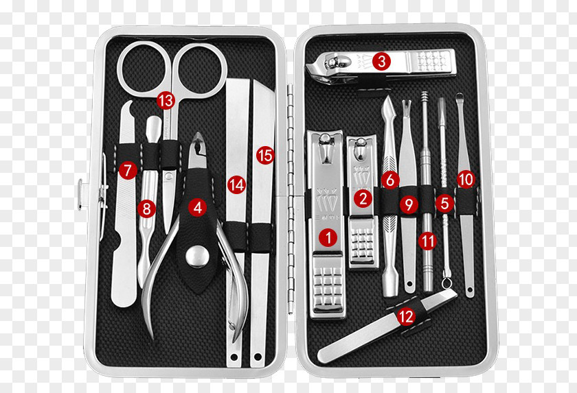 Home Set Of Nail Cut Tool Manicure Art PNG