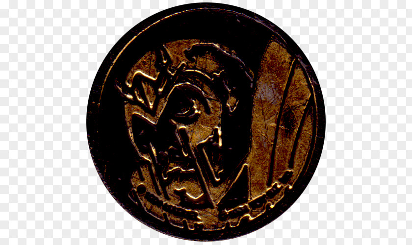 Magneto Copper Coin Metal Bronze Gold PNG