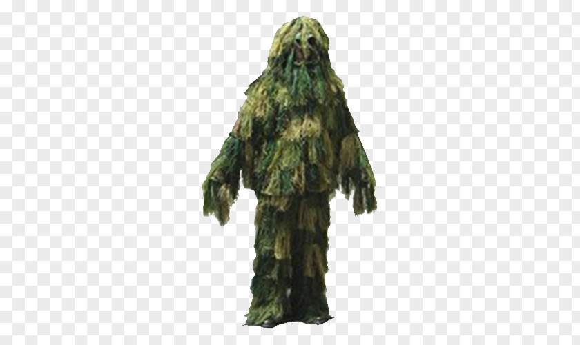 Military Ghillie Suits U.S. Woodland Camouflage Clothing PNG