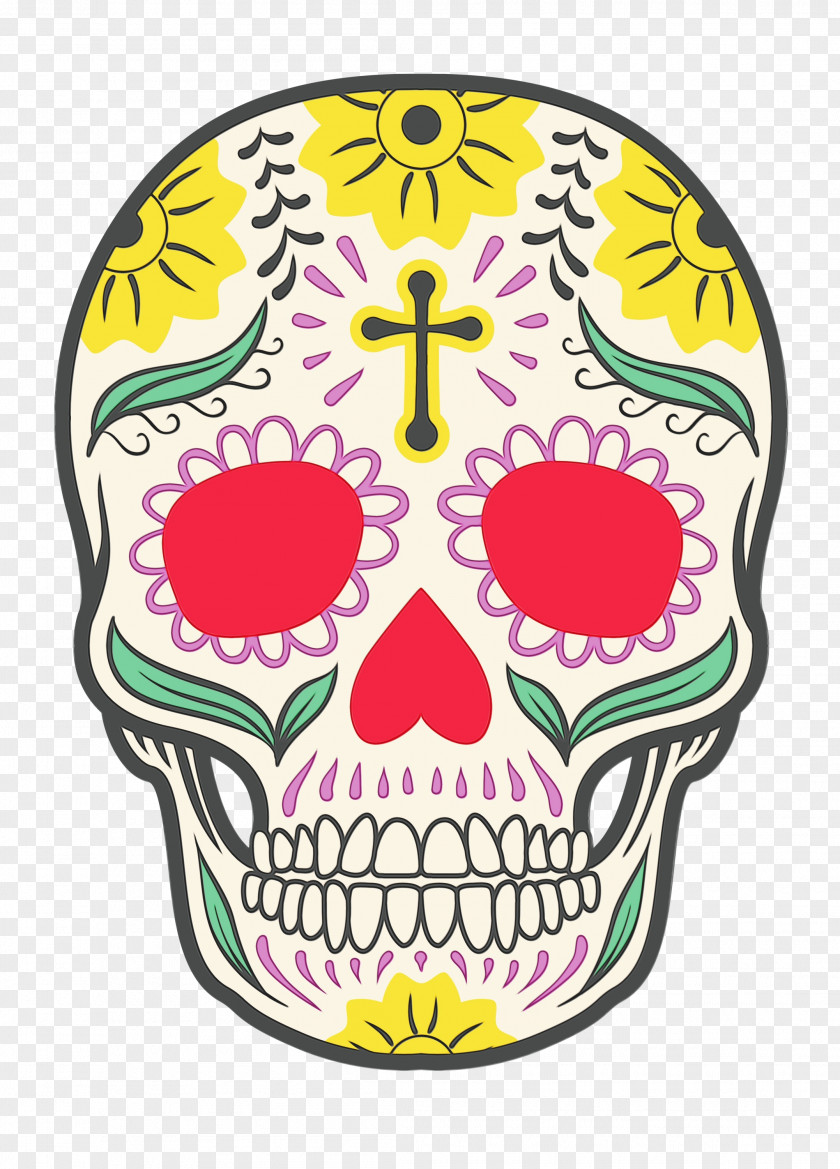 Skull Art PNG