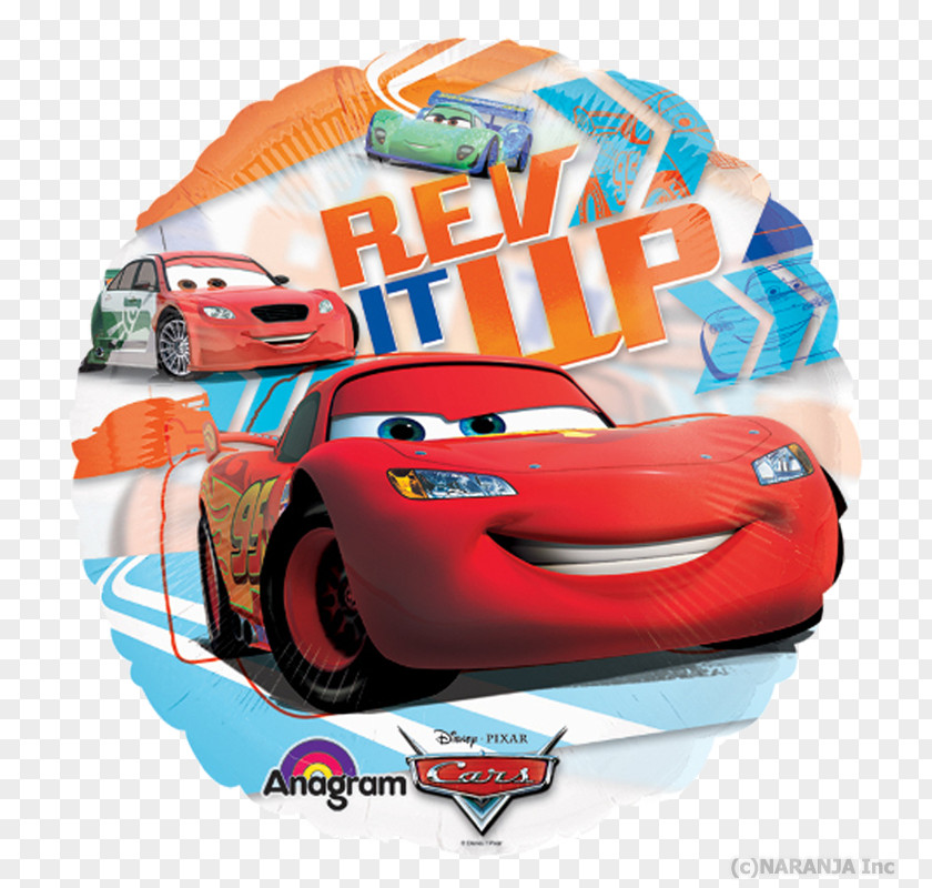 Balloon Lightning McQueen Mater Cars PNG