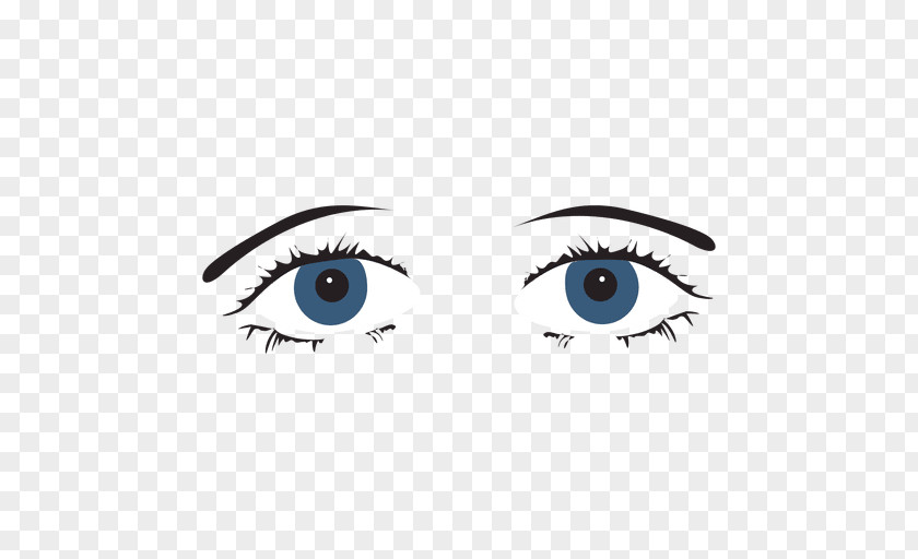 Blue-eyed Vector Eye PNG