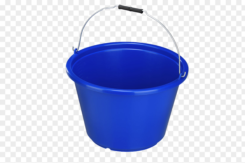 Bucket Plastic Handle Polypropylene Container PNG