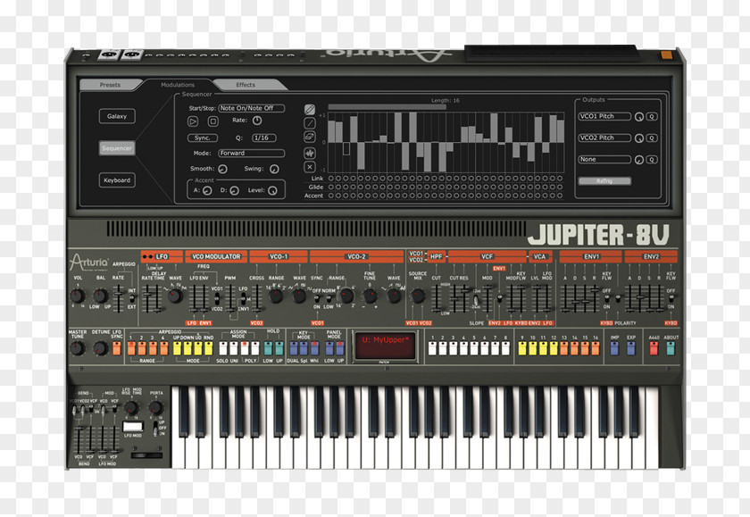 Roland Jupiter 4 Jupiter-8 Jupiter-4 SH-101 Minimoog Sound Synthesizers PNG