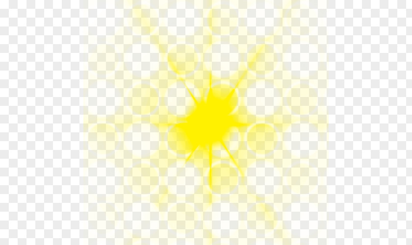 Yellow Cross Light Effect Sunlight Sky Pattern PNG