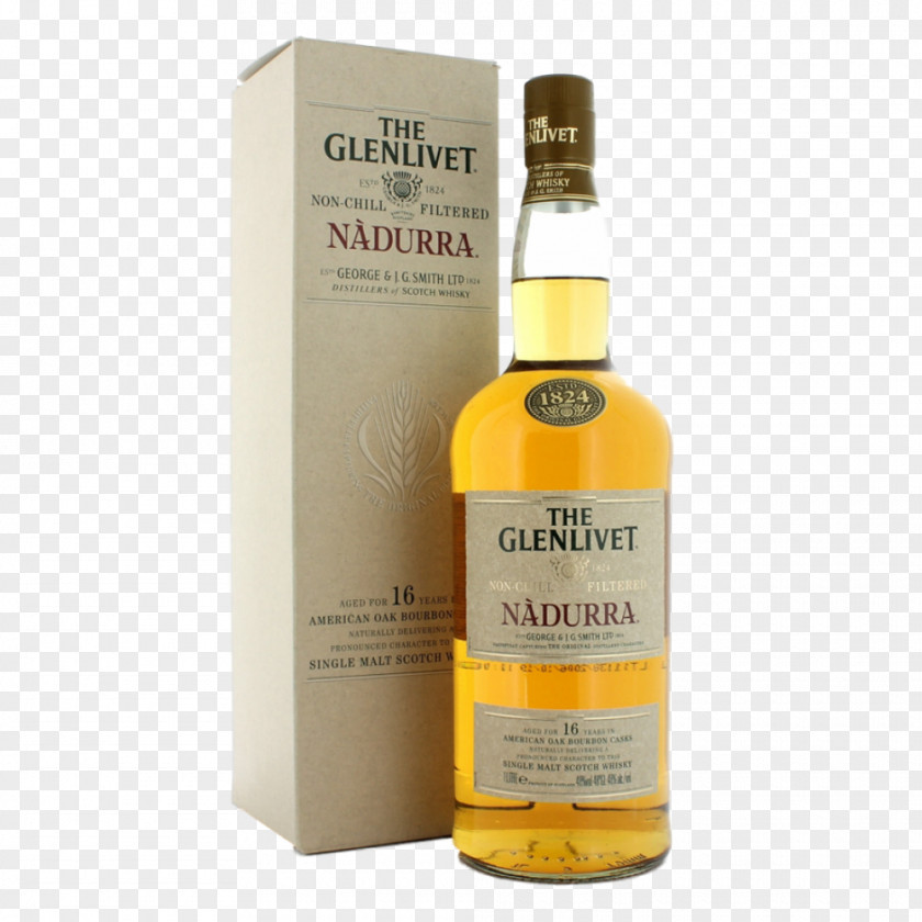 1 Year Old Whiskey The Glenlivet Distillery Single Malt Scotch Whisky PNG