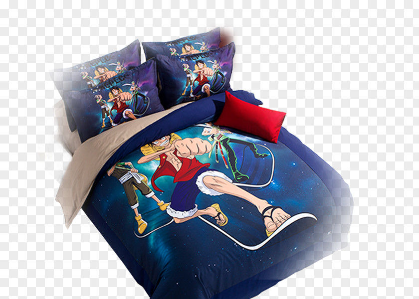 Bedding Material Monkey D. Luffy Bed Sheet Duvet One Piece PNG