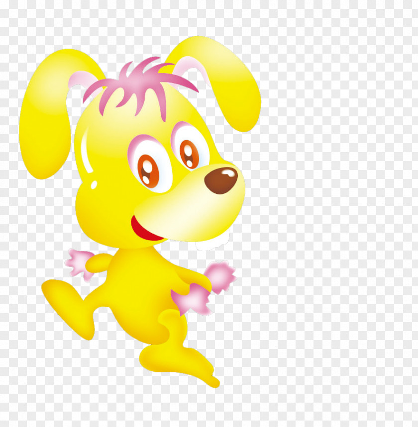 Cartoon Rabbit Dog Puppy Canidae Clip Art PNG