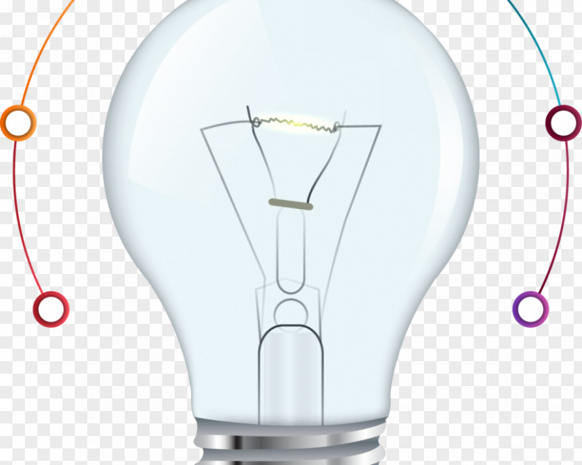 Creative Information Incandescent Light Bulb Vector Graphics Psd PNG