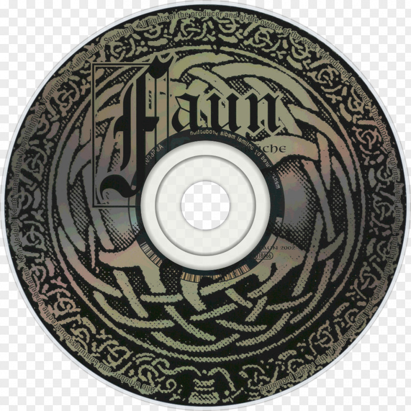 Faun And The Pagan Folk Festival: Live Compact Disc Zaubersprüche Music PNG and the disc Music, faun clipart PNG