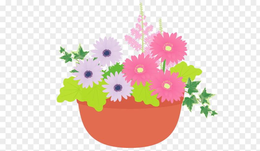 Flora Fauna Serenella Floral Design Flowerpot 寄せ植え 鉢 PNG