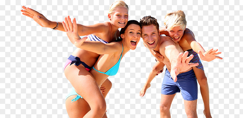 People At The Beach Family Travel Child Hotel Vacation PNG
