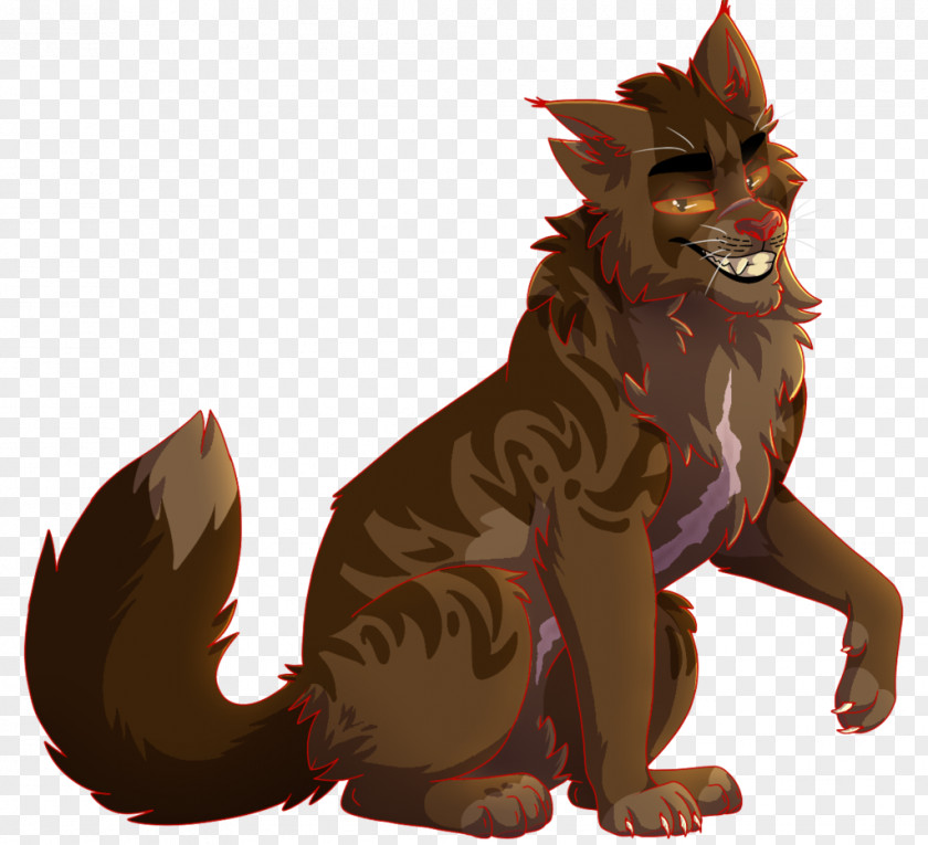 Tiger In Forest Painting Tigerstar And Sasha Into The Wild Warriors Cat PNG