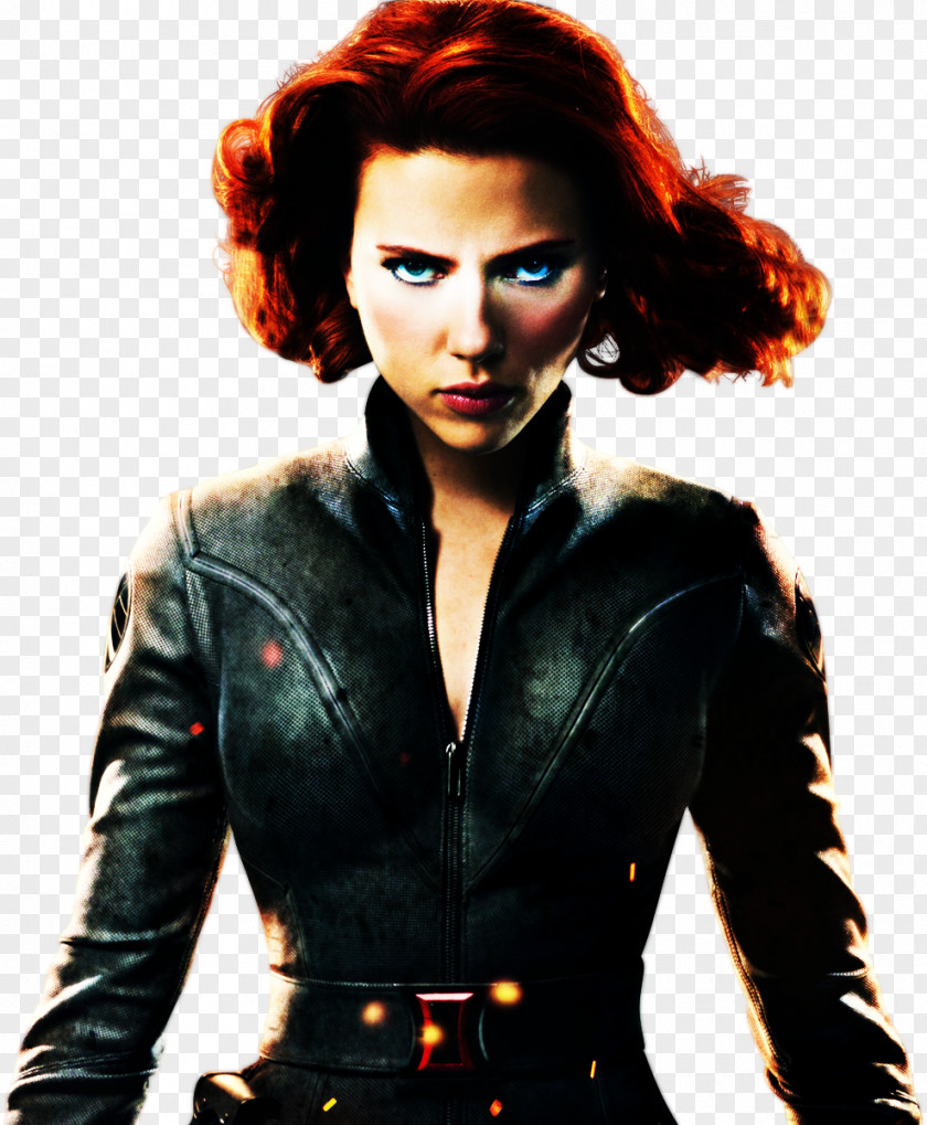 Black Widow Marvel Avengers Assemble Captain America Scarlett Johansson Iron Man PNG