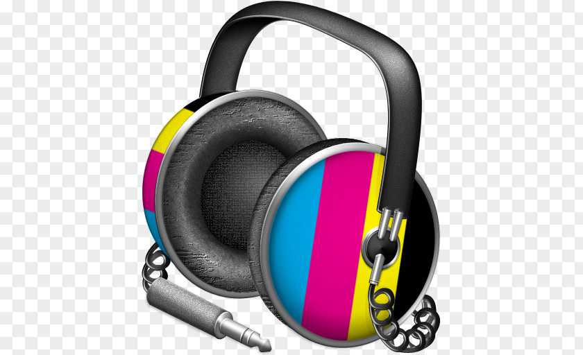 Color Headphones ITunes Apple Icon Image Format PNG