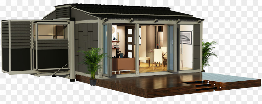 Container House Shipping Architecture Intermodal Building PNG