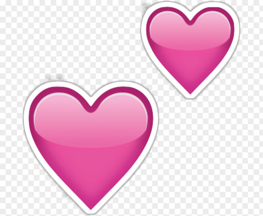Emoji Sticker Heart PNG