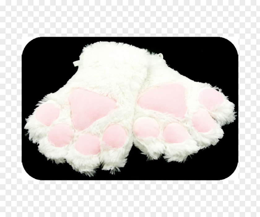 Fursuit Costume Fake Fur Glove PNG