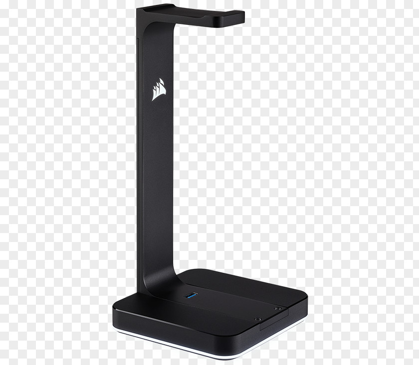 Gaming Headset Stand Corsair ST100 RGB Premium Indoor Black Hardware/Electronic Computer Cases & Housings Headphones Components PNG