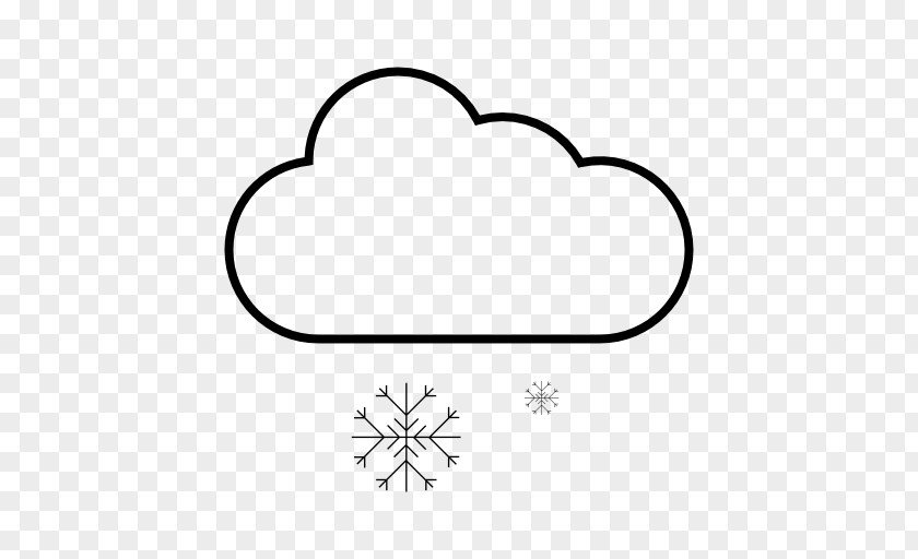 Heavy Snow Snowflake Rain Cloud Winter PNG