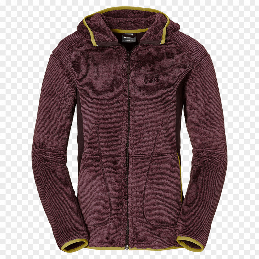 Jacket Hoodie Fleece Polar PNG