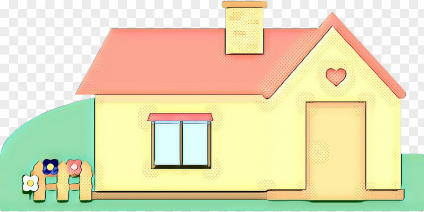Dollhouse Facade Product Design Line PNG