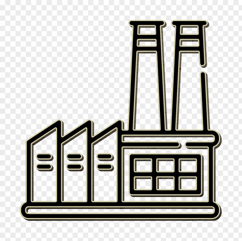 Industrial Process Icon Factory PNG