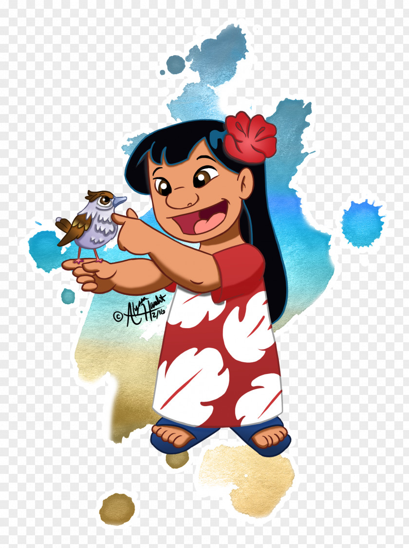 Lilo And Stitch Pelekai & Art Character PNG