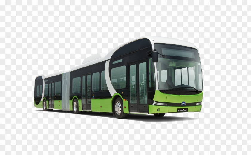 Luxury Bus BYD K9 Auto Electric Vehicle Car PNG