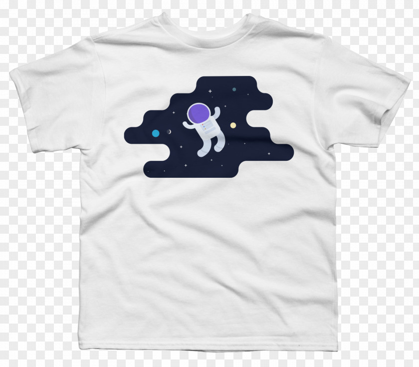 T-shirt Astronaut Kavaii Space Design By Humans PNG