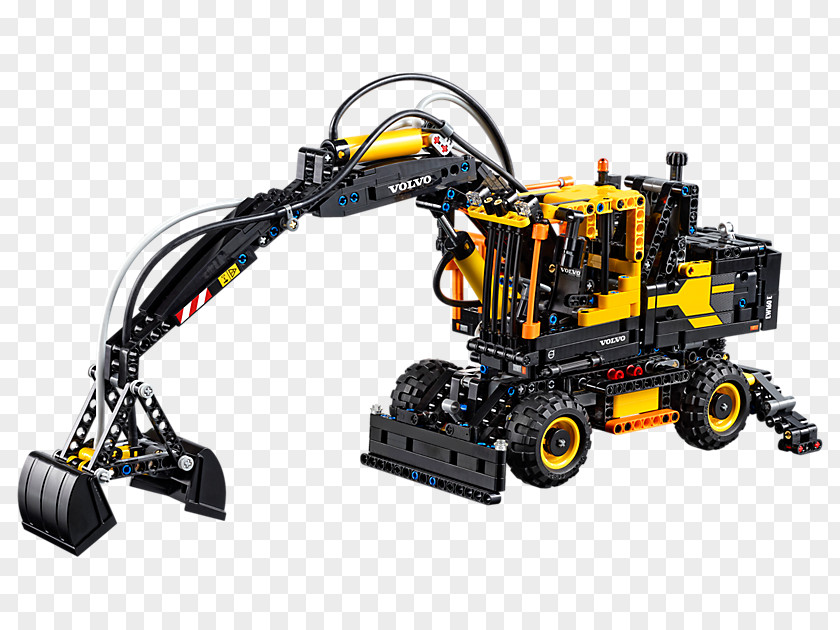 Toy Lego Technic Amazon.com LEGO 42053 Volvo EW160E PNG