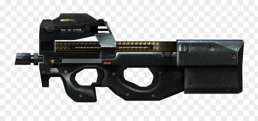 Weapon CrossFire FN P90 Firearm Submachine Gun PNG