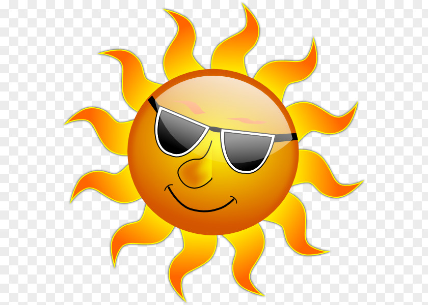 Animated Summer Cliparts Smiley Clip Art PNG