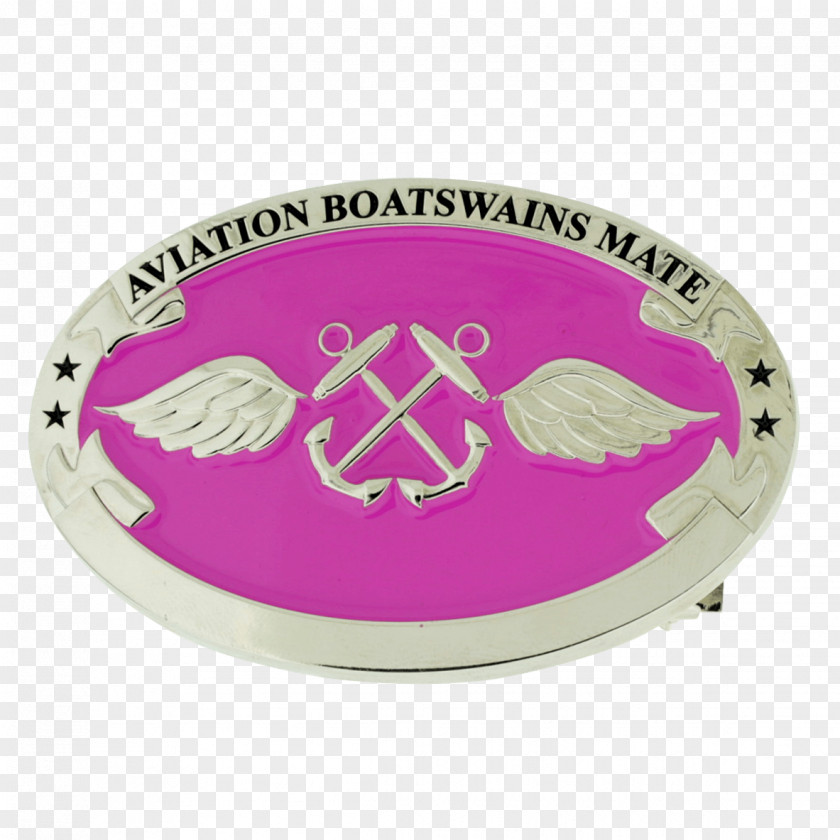 Belt Buckle Pink M Oval RTV PNG