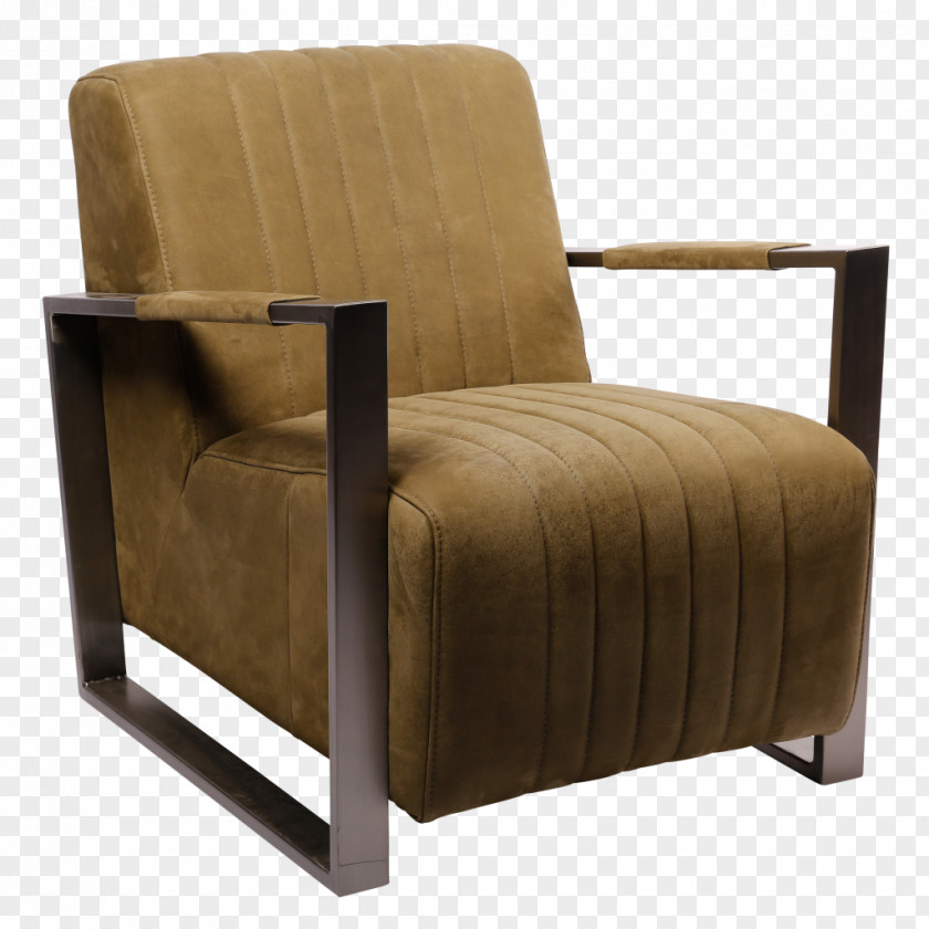 Chair Club Fauteuil Leather Furniture PNG