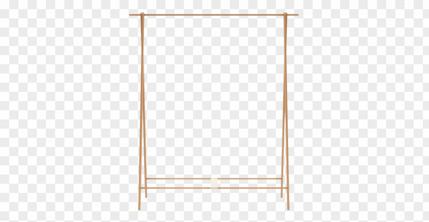 Clothing X Display Rack Furniture Wood Clothes Hanger PNG