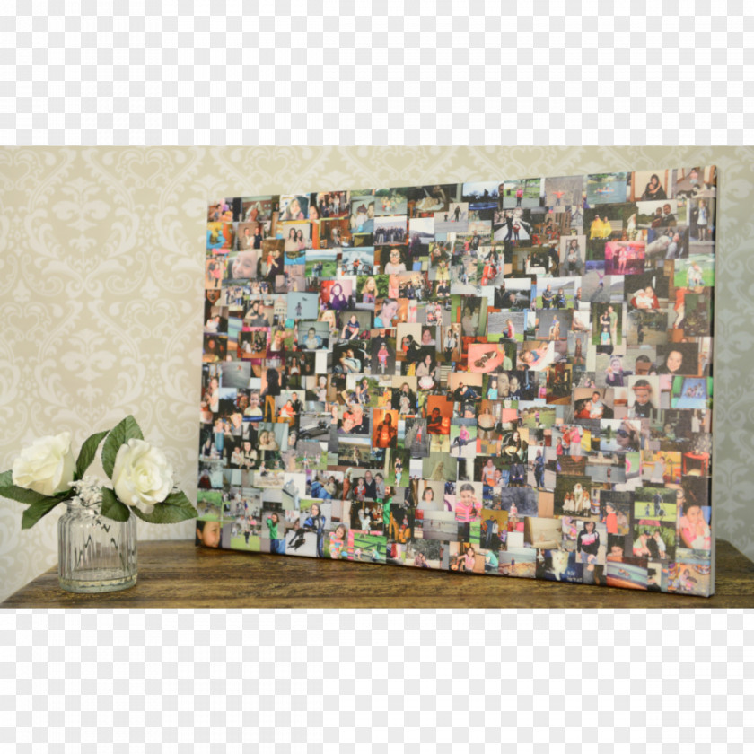 Collage Canvas Print Photomontage PNG