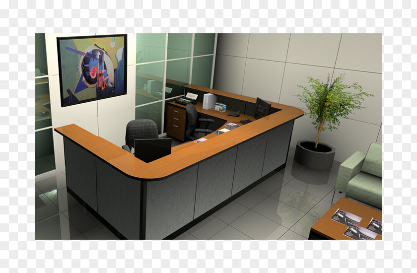 Design Desk Office Furniture Büromöbel PNG