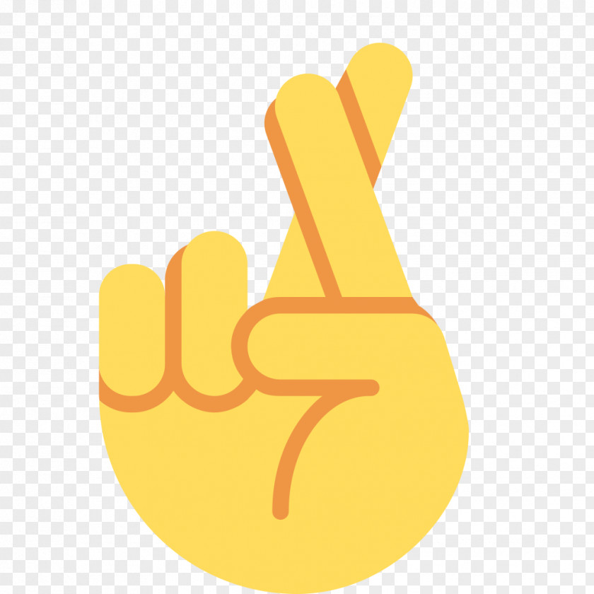 Emoji Crossed Fingers The Finger Index Meaning PNG