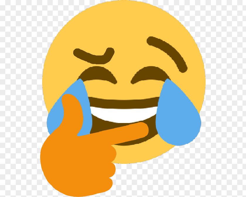 Emoji Face With Tears Of Joy Happiness Discord Social Media PNG