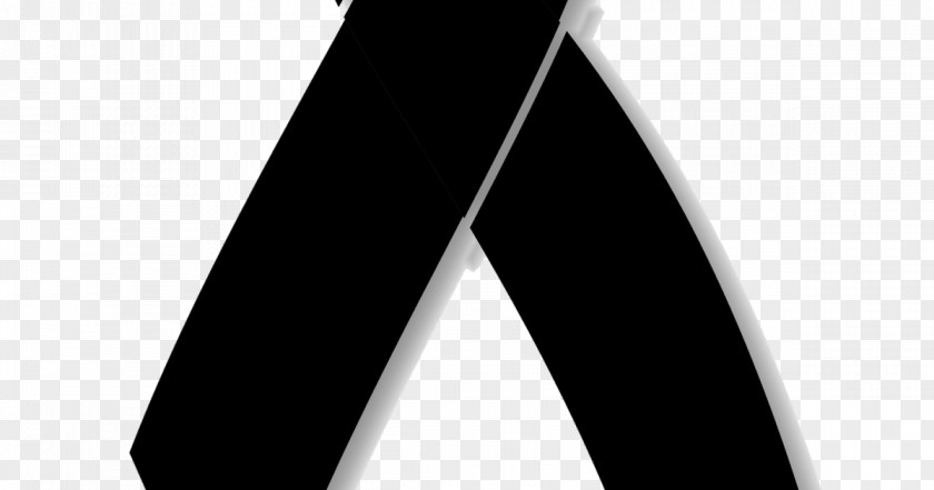 Luto Mourning White Blog Black Ribbon PNG
