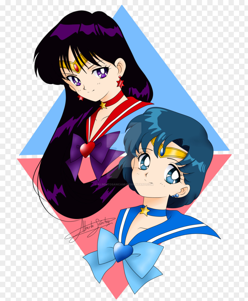 Sailor Moon Mercury Mars Venus Jupiter PNG